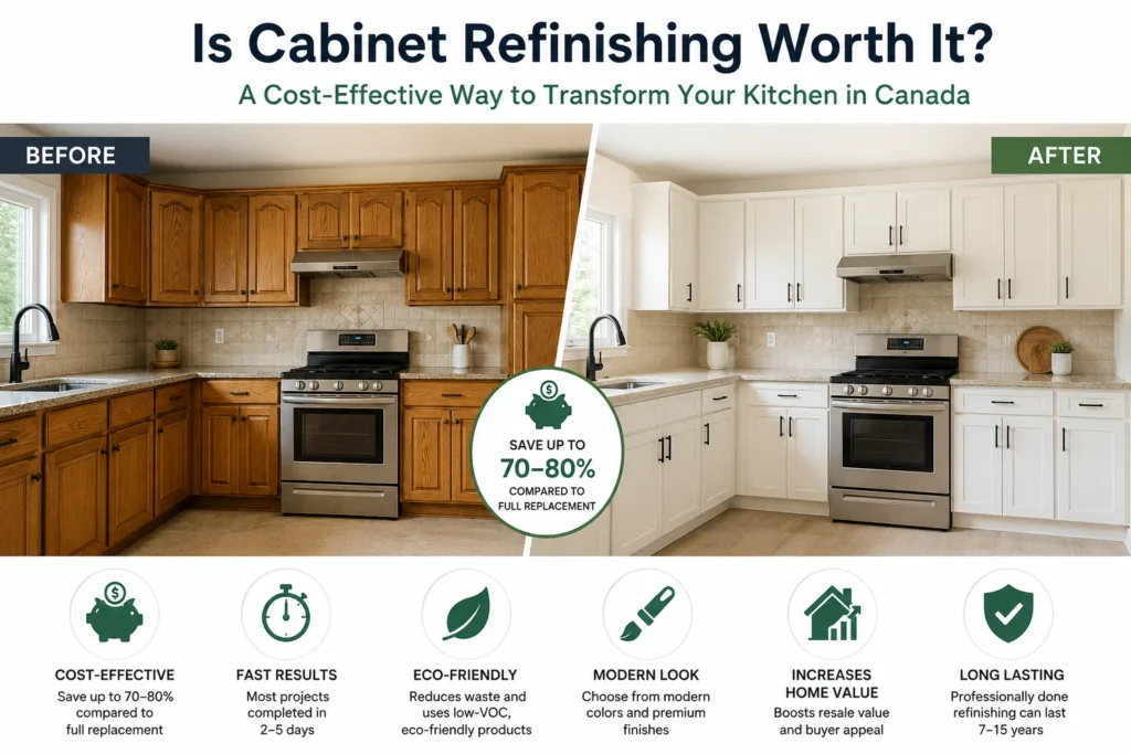 Is Cabinet Refinishing Worth It from honestus.ca