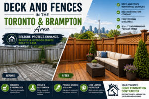 Deck and Fence Refinishing Services Toronto & Brampton | Honestus