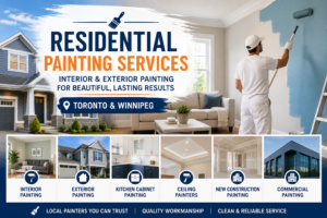 Residential Painting Services | Toronto & Winnipeg Painters