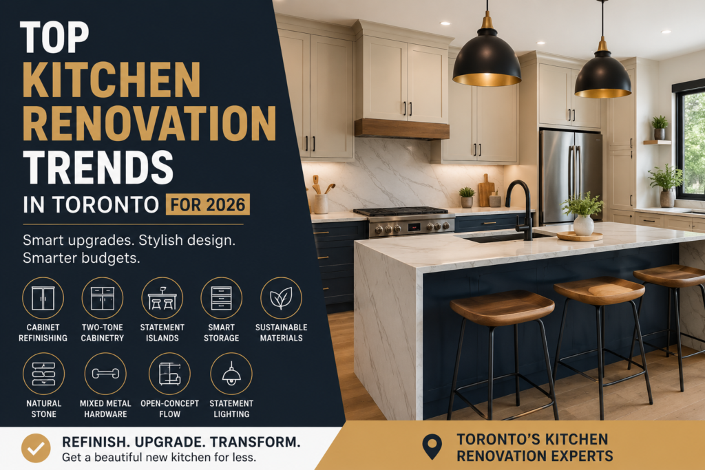 Kitchen Cabinet Refinishing Trends Toronto 2026