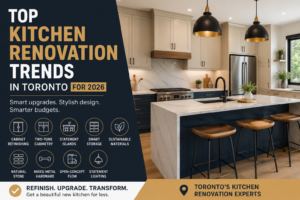 Kitchen Cabinet Refinishing Trends Toronto 2026